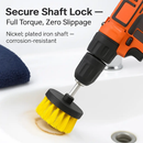 Drill Brush Cleaning Set for Tiles, Tubs & Sinks - Blue by LJGDeals
