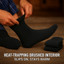 Men's Warm Wool Socks – Soft, Thermal Comfort (3 Pairs) by LJGDeals