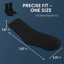 Men's Warm Wool Socks – Soft, Thermal Comfort (3 Pairs) by LJGDeals