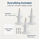 Security Camera Wall Mount for Arlo - Versatile Outdoor by LJGDeals
