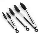 Silicone Tongs for High-Heat Grilling, Locking by LJGDeals