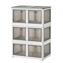 Foldable Storage Bins with Lid, 3-Piece Set by LJGDeals