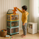Foldable Storage Bins with Lid, 3-Piece Set by LJGDeals