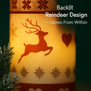 Christmas Flameless Candles Set for Home Decor by LJGDeals