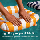 Inflatable Pool Floats for Adults with Drink & Snack by LJGDeals