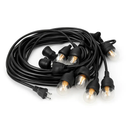 Outdoor String Lights for Patio - Weatherproof, Warm White by LJGDeals