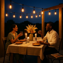 Outdoor String Lights for Patio - Weatherproof, Warm White by LJGDeals
