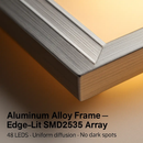 LED Panel Light for Ceiling Grids - Slim & Modern by LJGDeals