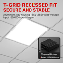 LED Panel Light for Ceiling Grids - Slim & Modern by LJGDeals