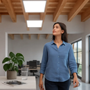 LED Panel Light for Ceiling Grids - Slim & Modern by LJGDeals