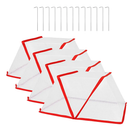 4Pack 31.50×12.99×13.39in Garden Row Accelerator Plants Covers Plant Net Cage Guard Greenhouse Covers Protect Seedling Fruit Vegetable Rows From Frost by LJGDeals