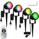 Landscape Lights RGBW Color Changing Stake Lights by LJGDeals