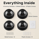 Security Camera Dome Dummy for Realistic Ceiling Use by LJGDeals