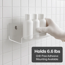 Clear Acrylic Floating Shelves 4 Pack - Wall Mount by LJGDeals