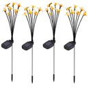 Solar Bee Stake Lights with 2 Lighting Modes by LJGDeals