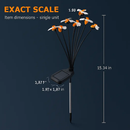 Solar Bee Stake Lights with 2 Lighting Modes by LJGDeals
