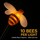 Solar Bee Stake Lights with 2 Lighting Modes by LJGDeals
