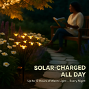 Solar Bee Stake Lights with 2 Lighting Modes by LJGDeals