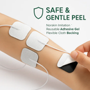 Self-Adhesive Reusable Electrode Pads for TENS/EMS by LJGDeals