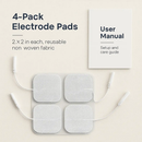 Self-Adhesive Reusable Electrode Pads for TENS/EMS by LJGDeals