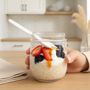 Overnight Oats Containers with Lids - Leak-Proof by LJGDeals