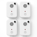 4Pack Plug In Ultrasonic Bat Repellent Indoor Bird Mouse Deterrent Device with 6 Adjustable Levels for Attic Garage Kitchen Warehouse by LJGDeals