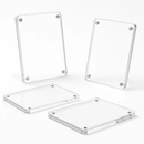 Acrylic Picture Frames, 4-Pack, Free Standing by LJGDeals