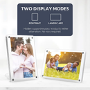 Acrylic Picture Frames, 4-Pack, Free Standing by LJGDeals