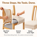 Waterproof Dining Chair Slipcovers Stretch Covers 4-Pack by LJGDeals