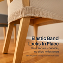 Waterproof Dining Chair Slipcovers Stretch Covers 4-Pack by LJGDeals