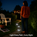 Solar Powered Ground Light for Outdoor Path and Lawn by LJGDeals