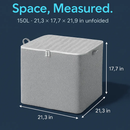Foldable Non-Woven Storage Bags for Wardrobe Organization by LJGDeals
