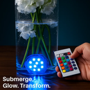 Submersible RGB LED Lights 4-Pack for Vases & Aquariums by LJGDeals