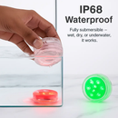 Submersible RGB LED Lights 4-Pack for Vases & Aquariums by LJGDeals