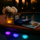 Submersible RGB LED Lights 4-Pack for Vases & Aquariums by LJGDeals
