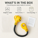 Dogbone Converter Cable for RV Hookups - Safe by LJGDeals