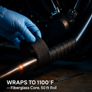 Exhaust Heat Wrap Tape for Manifolds and Pipes by LJGDeals