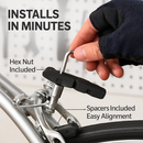 V Brake Pads for Road & Mountain Bikes - 5 Pair Set by LJGDeals