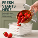Fruit & Vegetable Storage Containers with Drain Basket by LJGDeals