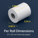 Mini Thermal Printing Paper Plate for Portable Printers by LJGDeals