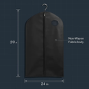 Garment Bags with Front Zipper and Clear Window by LJGDeals
