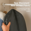 Garment Bags with Front Zipper and Clear Window by LJGDeals