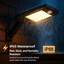 Solar Wall Light Outdoor PIR Motion Sensor by LJGDeals