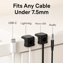 Magnetic Cable Clips - Adhesive Wire Organizer for Home by LJGDeals