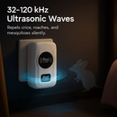 6 Pack 32-120KHz Ultrasonic Insect Repellent Indoor Plug In Bug Repellent Mosquito Roaches Mice Control with 3 Modes for Bedroom Garage Warehouse Offi by LJGDeals