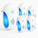 6 Packs Ultrasonic Pest Repellers Electric Plug-In Indoor Pest Control Mouse Repellent Chaser Deterrent Rodent Chaser with 2 Modes for Home Kitchen Of by LJGDeals