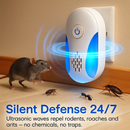 6 Packs Ultrasonic Pest Repellers Electric Plug-In Indoor Pest Control Mouse Repellent Chaser Deterrent Rodent Chaser with 2 Modes for Home Kitchen Of by LJGDeals