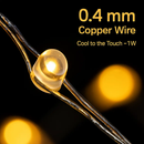 Copper-Wire String Lights for Home Decor by LJGDeals