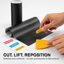 Carbon Fiber Vinyl Wrap for Vehicles and Electronics by LJGDeals