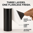 Carbon Fiber Vinyl Wrap for Vehicles and Electronics by LJGDeals